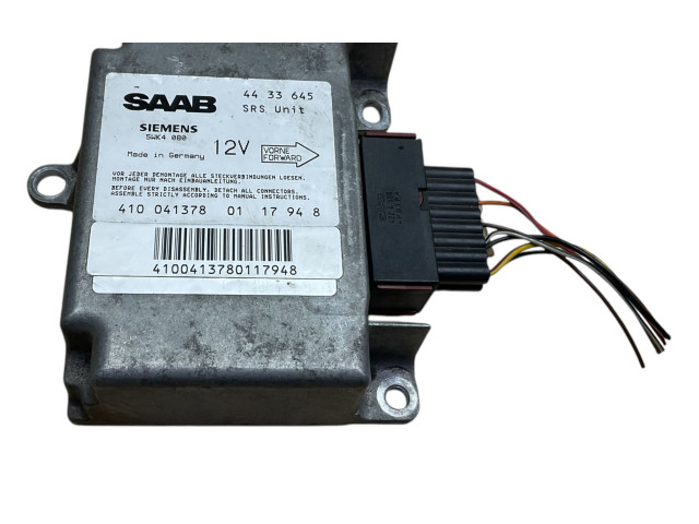 Блок подушек безопасности 4433645 Saab 900