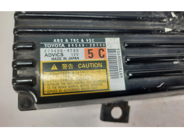Блок управления АБС 89540-30740, 0794009780 Lexus GS 300 350 430 450H
