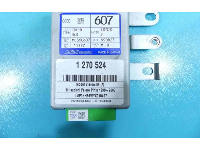 Блок комфорта MD360607, IMPRK1270524 Mitsubishi Pajero Pinin