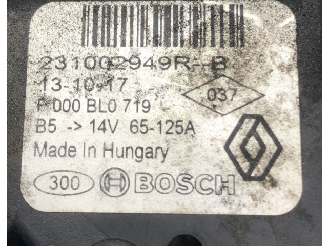 Генератор 23102949R-B, 23102949R-B Dacia Logan VAN