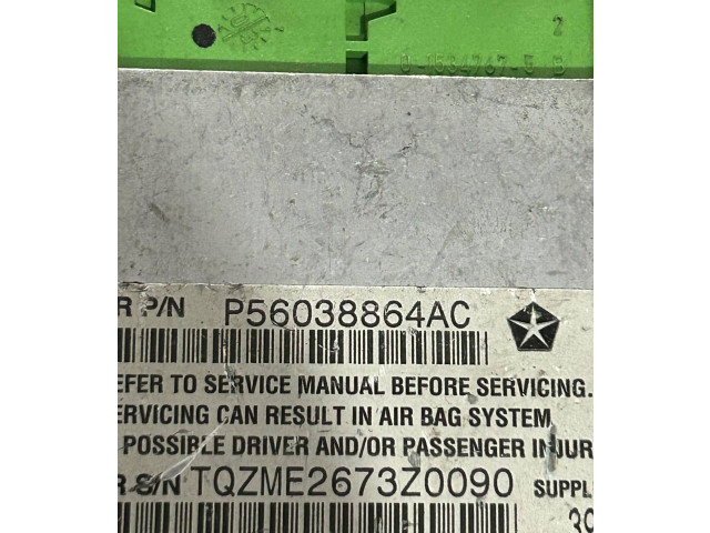 Блок подушек безопасности P56038864AC, P56038864AC Jeep Grand Cherokee (WK)