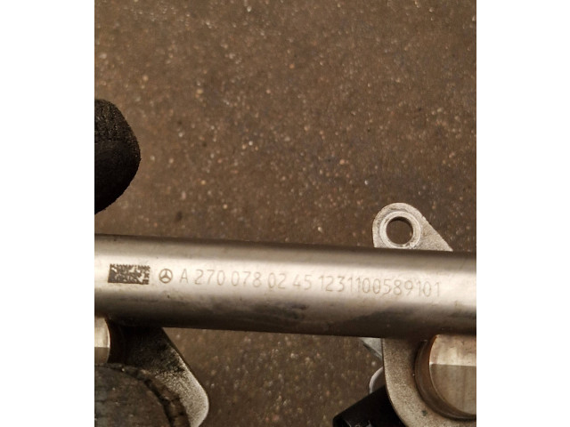 Топливная рампа A2700701595 Mercedes-Benz CLA C117 X117 W117