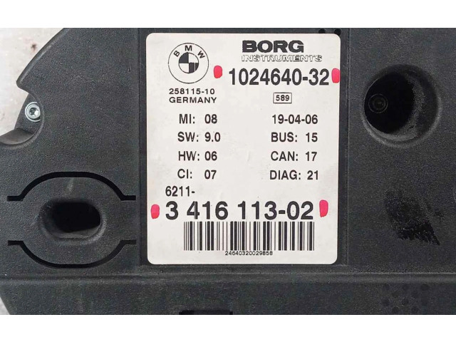 Панель приборов 102464032 BMW X3 E83