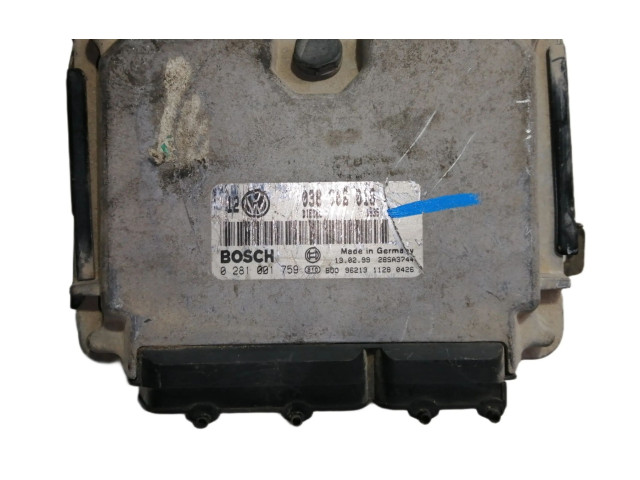 Блок управления двигателя 0281001759, 038906013 Volkswagen Golf SportWagen