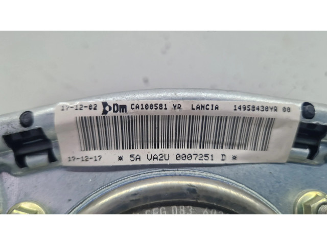 Подушка безопасности водителя 14958430, 5AVA2U Lancia Phedra