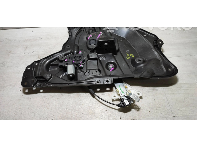 Передний комплект электрического механизма для подъема окна BJ375997X, BJV55997X Mazda 3 III