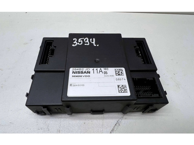 Комфортный модуль 284B2JD11A, 24AL000103   Nissan X-Trail T31 2008