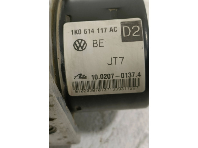 Блок АБС 1K0614117AC, 10020701374 Volkswagen Caddy 2004 - 2010 года