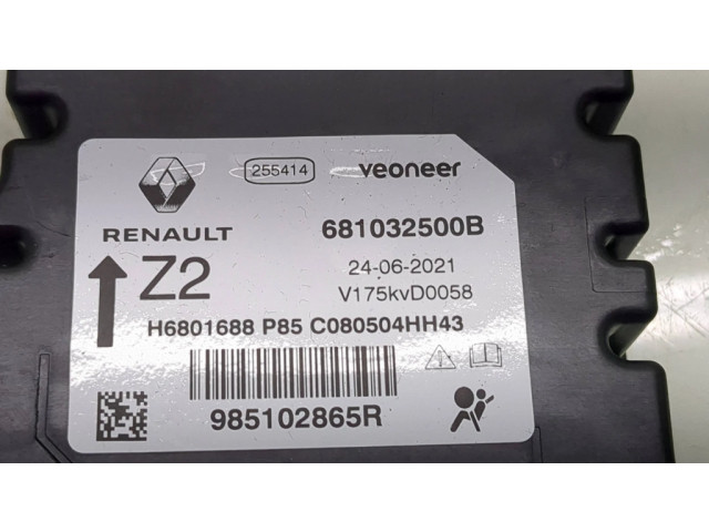 Блок подушек безопасности 985102865R   Dacia Logan III