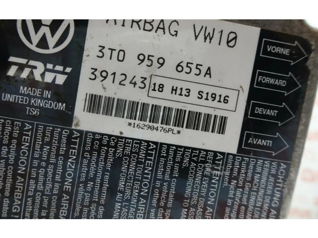 Блок подушек безопасности 3T0959655A Skoda Superb B5 (3U)