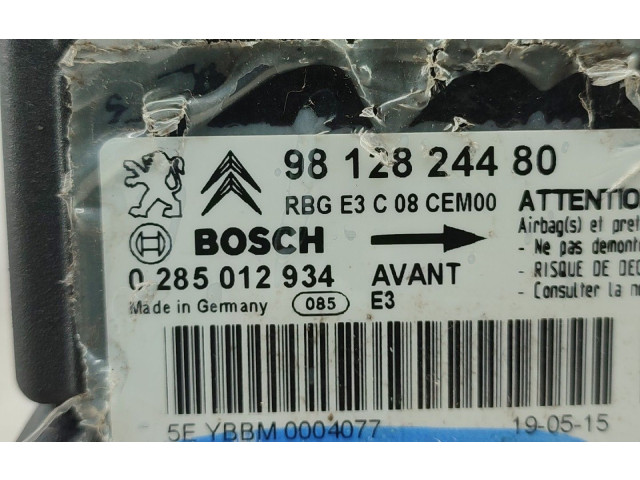 Блок подушек безопасности 9812824480, 0285012934 Citroen C4 Cactus
