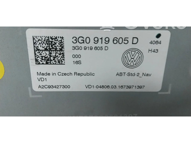 Дисплей    3G0919605D   Volkswagen Golf Sportsvan