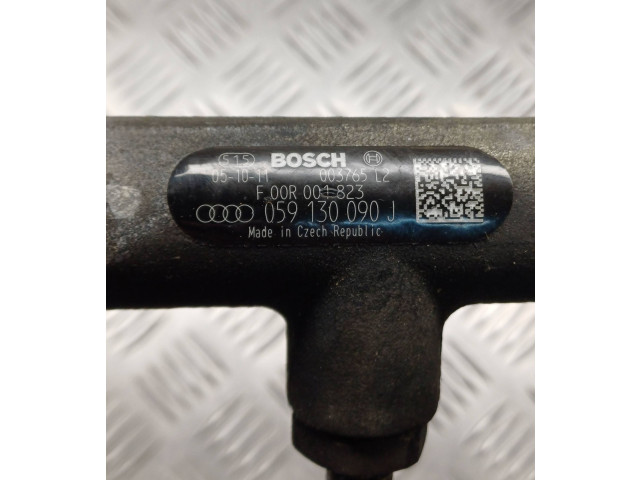 Топливная рампа 059130090J, 057130764B   Audi A6 S6 C6 4F  