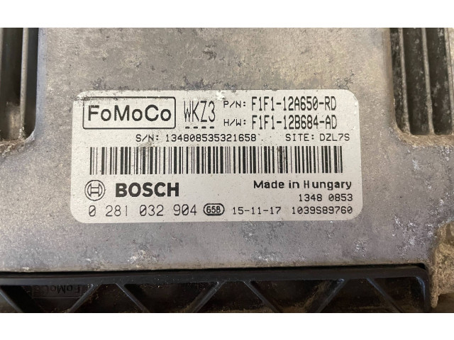 Řídící jednotka 0281032904, F1F112A650RD Ford Focus ST 2016