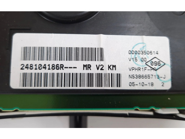 Панель приборов 248104186R, 0000350614 Dacia Lodgy