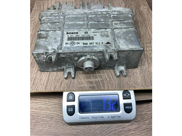 Блок управления двигателем Блок управления 8A0907311K, 0261203182 Volkswagen Golf III
