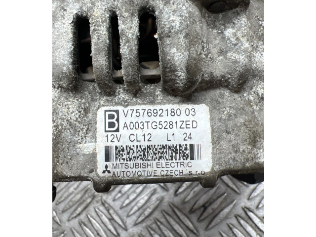 Генератор V757692180, A00TTG5281ZED   Peugeot Partner      