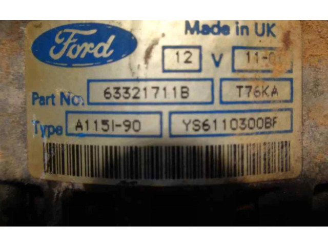 Генератор 97MF10300 Ford Fiesta