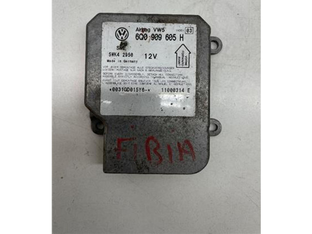 Блок подушек безопасности 6Q0909605H, 6Q0909605H Skoda Fabia Mk1 (6Y)