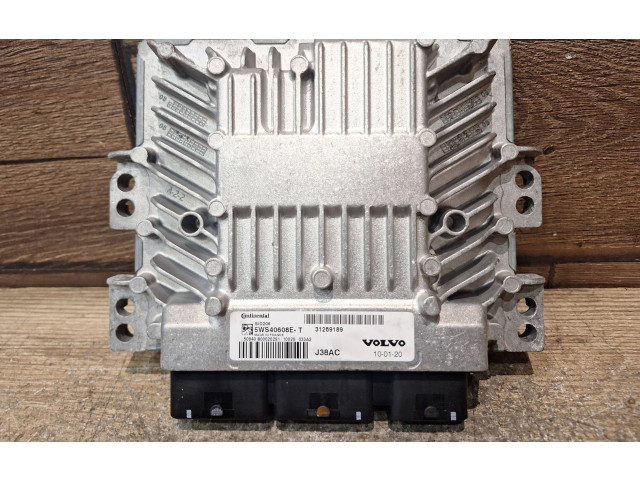 Блок управления двигателя 31269189, 5WS40608ET Volvo V70
