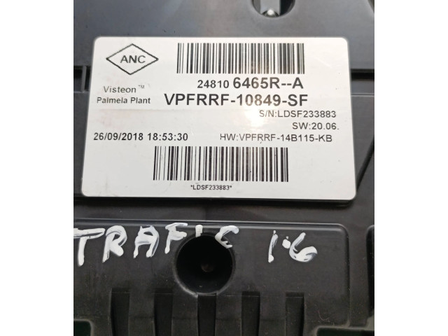 Панель приборов 248106465R   Renault Trafic III (X82)       