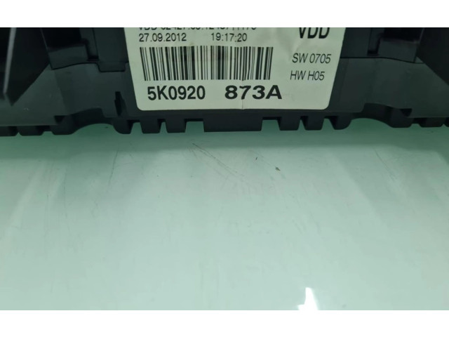 Панель приборов 5K0920873A Volkswagen Golf VI