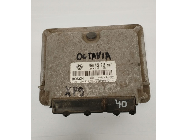 Блок управления 06A906018HA Skoda Octavia Mk1 (1U)