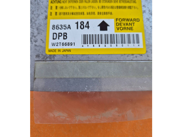 Блок подушек безопасности 8635A184, W2T66891 Mitsubishi Pajero