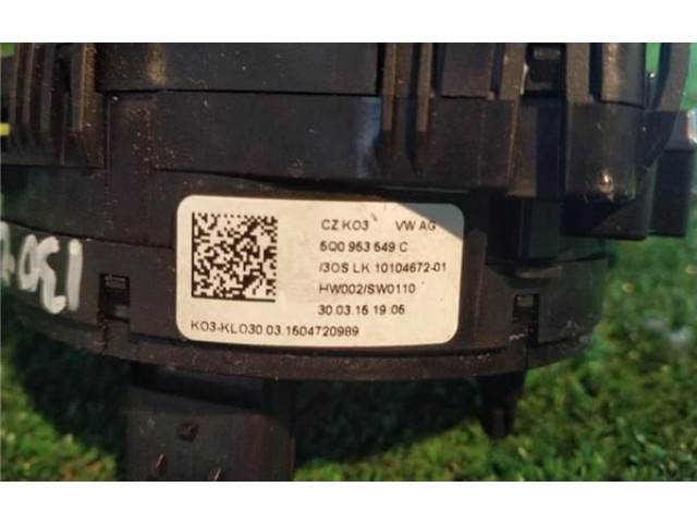 Подрулевой шлейф SRS 5Q0953549C, CUN Volkswagen Golf VII