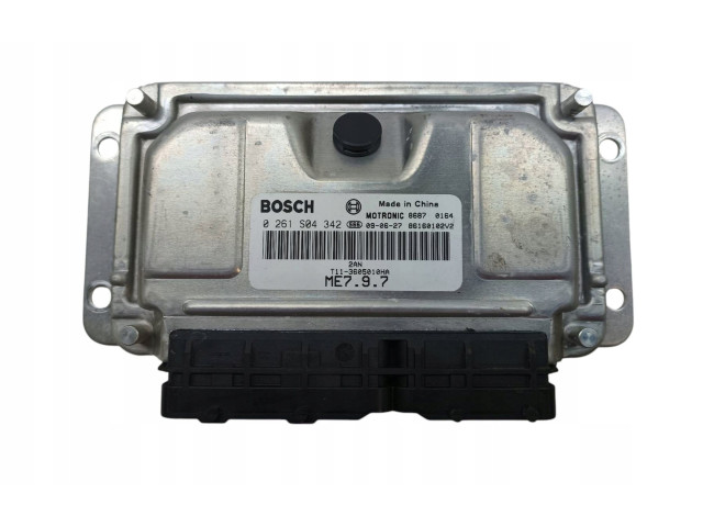 Блок управления двигателя 0261S04342, ME7.9.7 Chery Tiggo