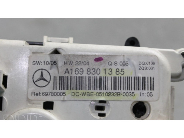 Блок управления климат-контролем 1698301385   Mercedes-Benz B W245