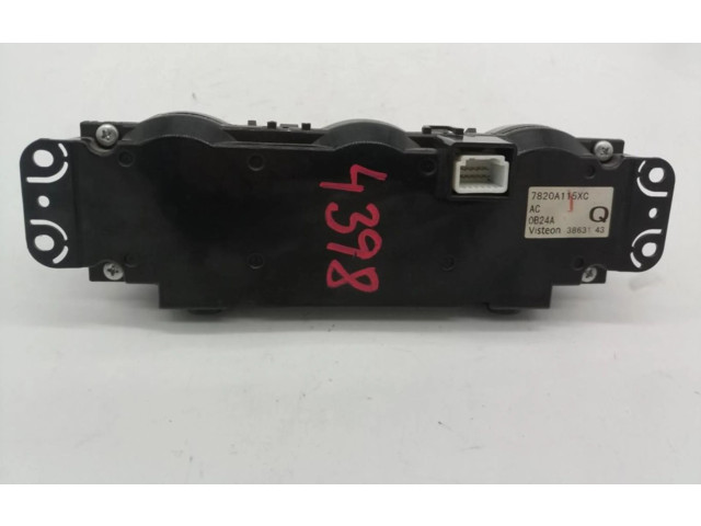Блок управления климат-контролем 7820A115XC Mitsubishi Lancer