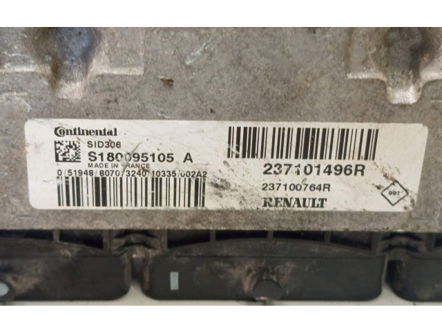 Блок управления двигателя 237101496R, 237100764R Dacia Duster