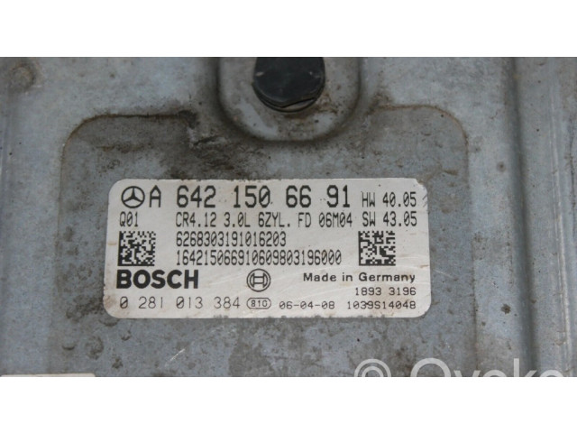 Блок управления двигателя A6421506691 Mercedes-Benz ML W164