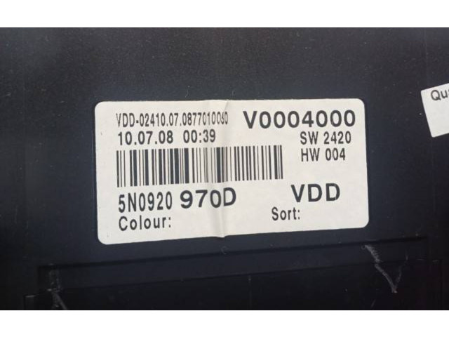 Přístrojová deska Volkswagen Tiguan 2009 5N0920970D