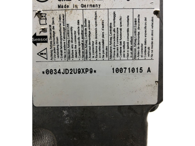 Блок подушек безопасности 1C0909605A, 0034JD2U9AP9 Volkswagen Transporter - Caravelle T5