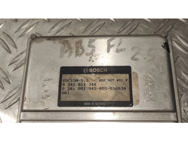 Řídící jednotka 8D0907401P, 0281001945 Audi A4 S4 B5 8D 1998