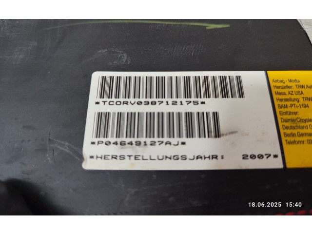 Боковая подушка безопасности P04649127AJ   Chrysler 300 - 300C