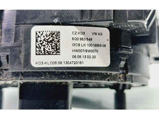 Подрулевой шлейф SRS 5Q0953549   Skoda Octavia Mk3 (5E)