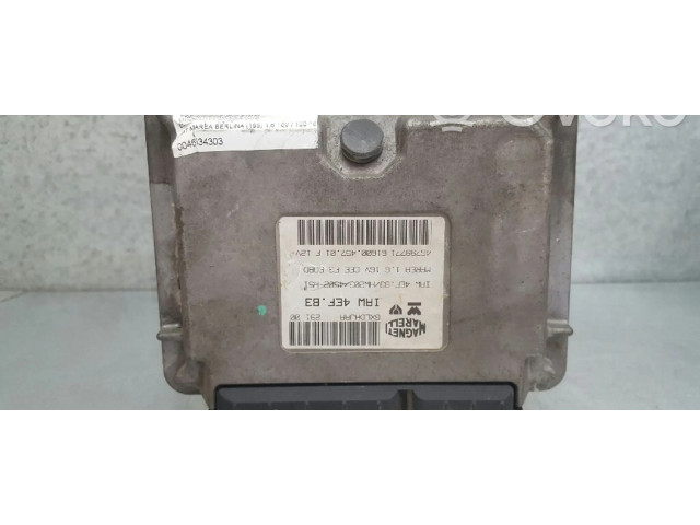 Блок управления двигателя 46799771, IAW4EFB3   Fiat Marea