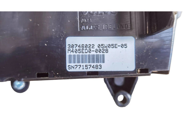 Блок управления кондиционером 30746022   Volvo V70