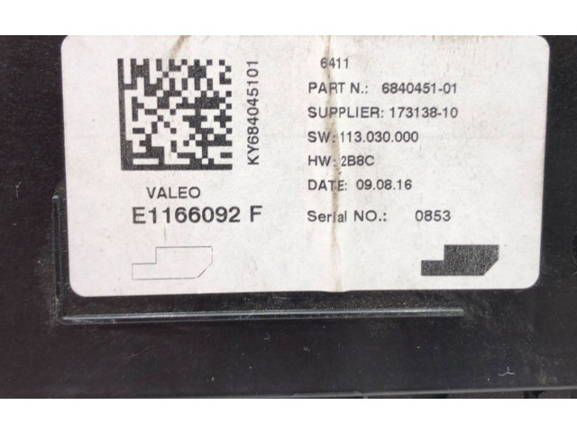 Блок управления 6840451   BMW 4 F36 Gran coupe