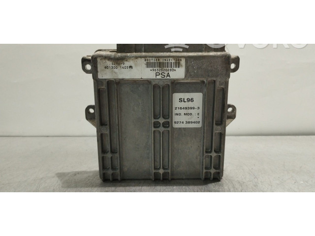 Блок управления двигателя 9632520280 Citroen Xsara