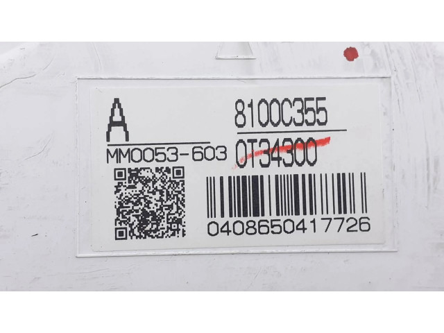 Панель приборов 8100C355, MM0053603 Mitsubishi ASX