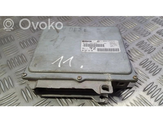 Блок управления двигателя 0261204066, 9624518180  26FM0000   Citroen Xantia