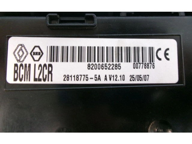 Блок комфорта 8200652285 Renault Clio III