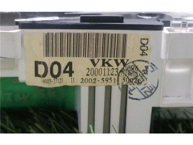 Панель приборов Hyundai Coupe