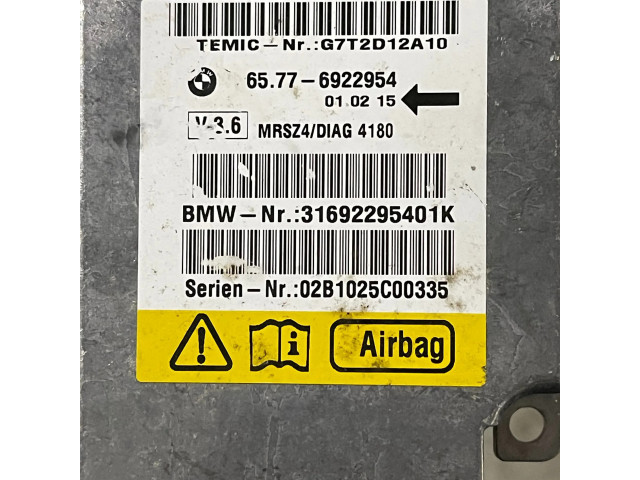 Блок подушек безопасности 6922954, 31692295401K BMW Z3 E36