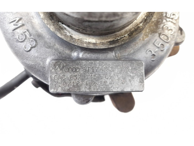 Turbodmychadlo Турбина 6A3057145701S, GT1749V Audi A8 S8 D3 4E ASE