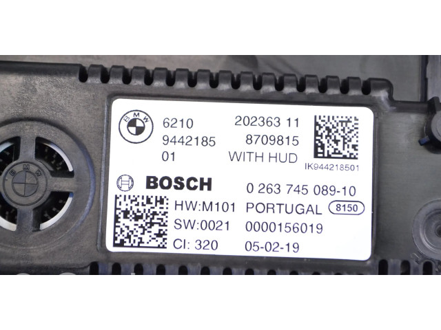 Přístrojová deska BMW X6M G06 F96 2019 9442185, 0263745089
